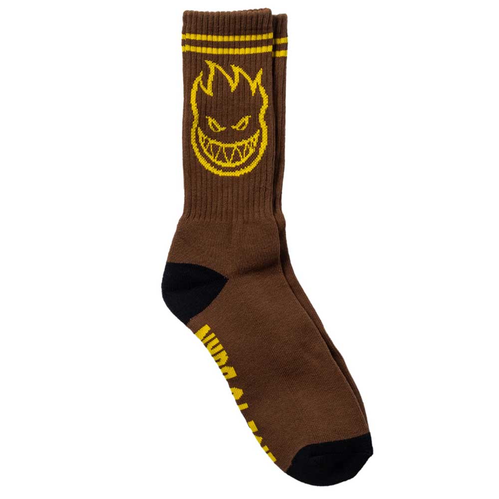 Bighead Brown Gold Spitfire Socks
