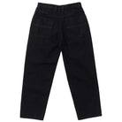 The Bighead Fill Denim Pant Black from Spitfire Wheels features two rear pockets with zigzag stitching and a loose, straight-leg fit—perfect to style with your favorite Spitfire Wheels gear.