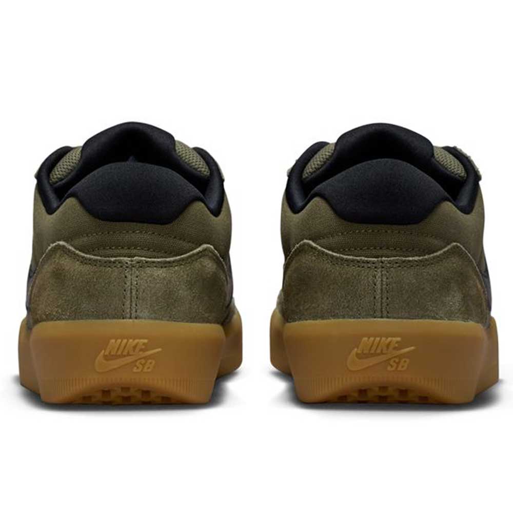 Black Medium Olive IQ8398200 Force 58 Nike SB Suede Skateboarding