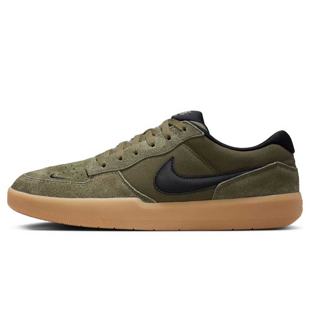 Black Medium Olive IQ8398200 Force 58 Nike SB Suede Skateboarding