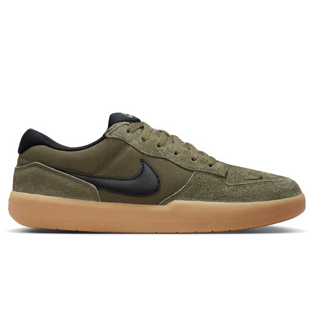 Black Medium Olive IQ8398200 Force 58 Nike SB Suede Skateboarding