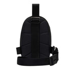 Black Reflect Silver IQ1279010 Nike SB RPM Skate Backpack shown from the back, featuring a wide padded strap running vertically down the center, quilted stitching, and an adjustable buckle on the right side. There is no product description provided.