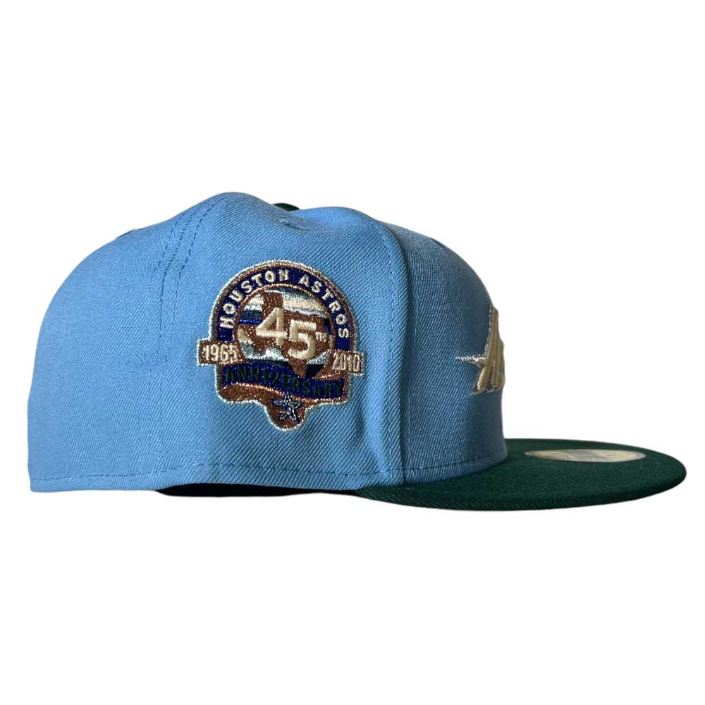 Blue Green 45th Anniversary Houston Astros New Era Hat 5950 Day