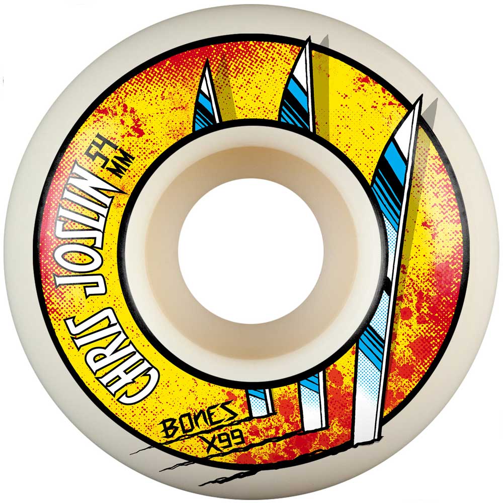 Bones Wheels X Formula Skateboard Wheels Chris Joslin Slice of