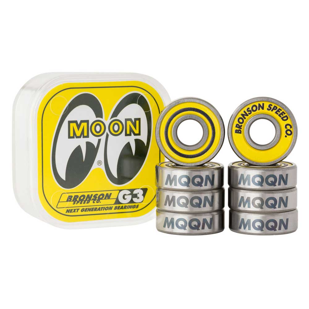 Bronson Speed Co. Bearings Moon Pro G3 Skateboarding Bearings