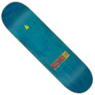 The Burn Witch Burn 7 Ply Birch 8.25in x 32.04in Creature Deck features a blue birch construction with a small yellow graphic near the center and bold red and yellow “CREATURE BURMAN SMOKE EM” text toward one end. Inspired by the Creature Burn Witch Burn Deck series, this skateboard deck combines eye-catching style with durable, high-quality construction.