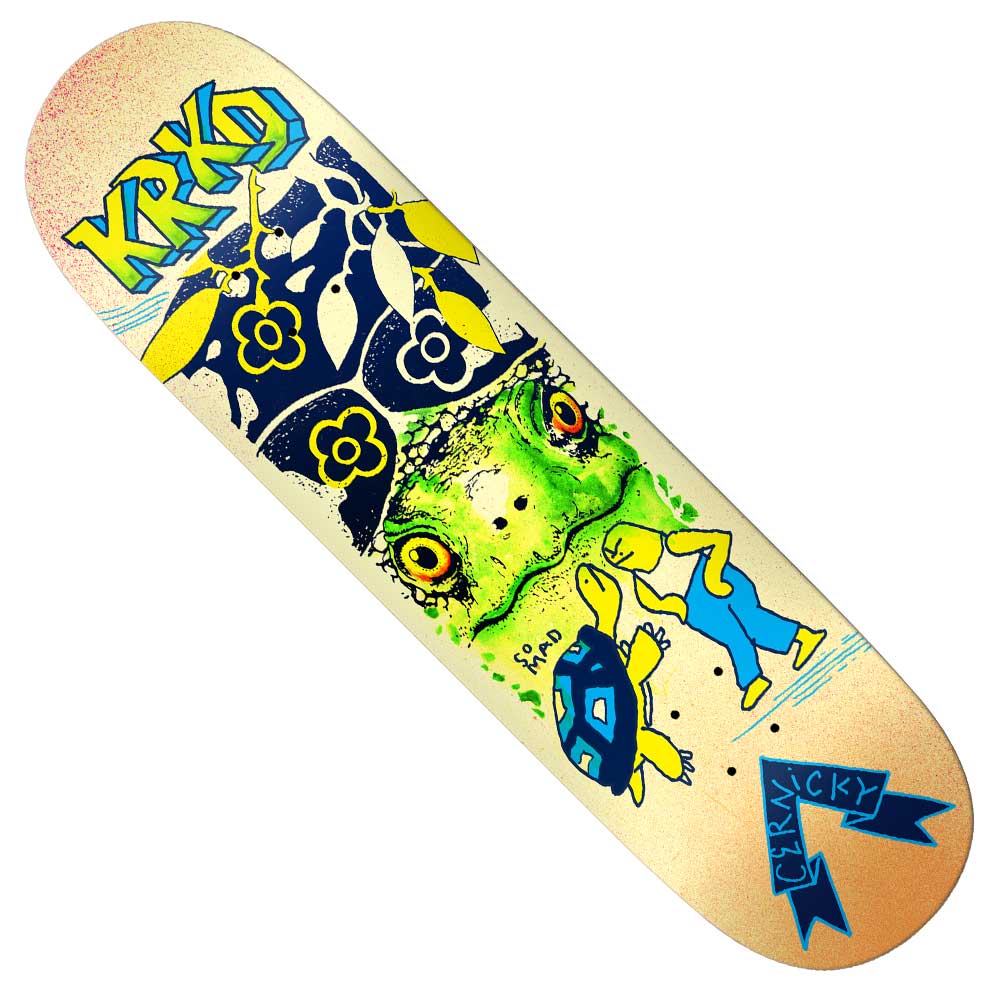 Cernicky Mad Turtle 8.5 Krooked Skateboards Deck – Southside