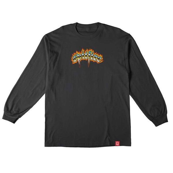 Chrome Venom Black Multi Spitfire Longsleeve Tee – Southside