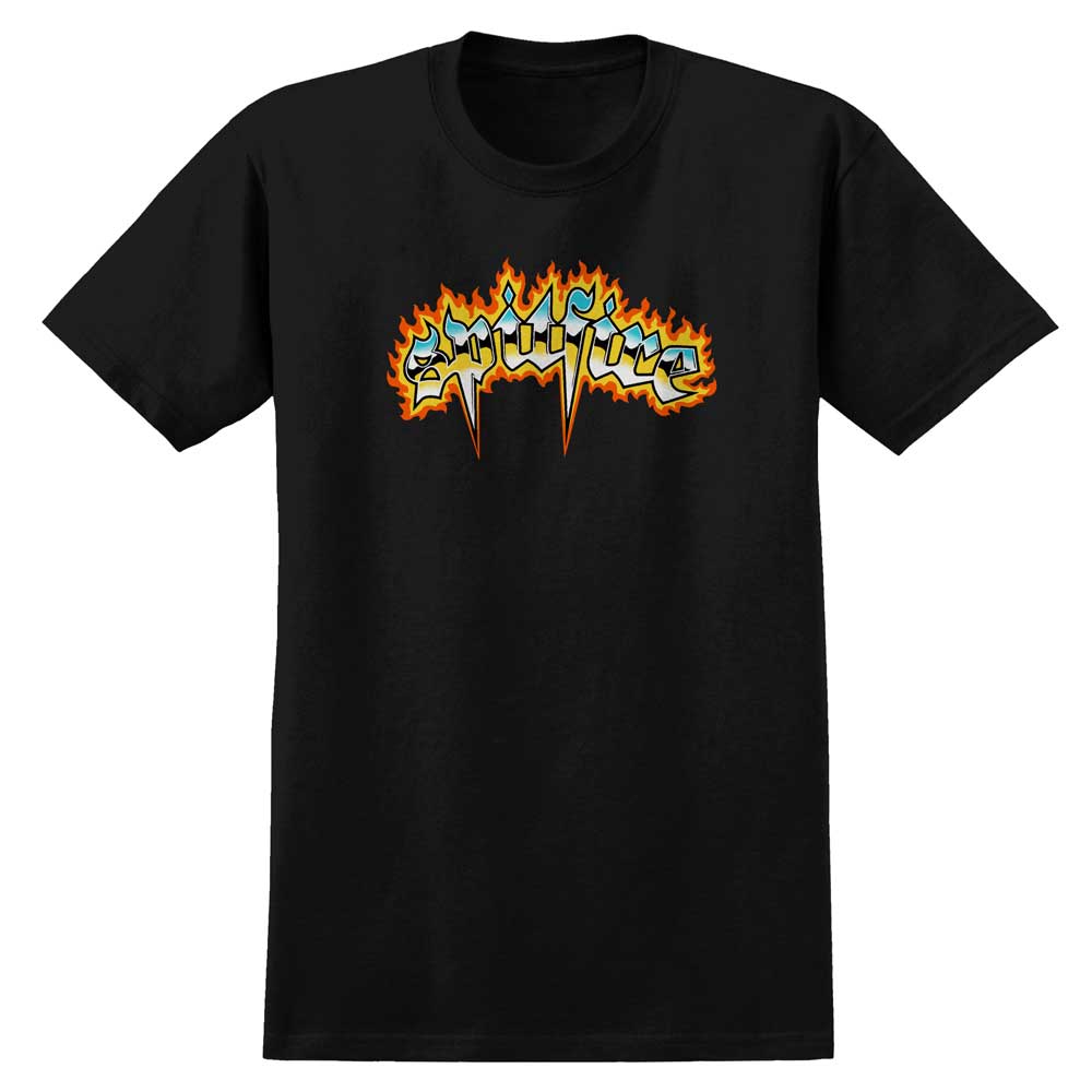 Chrome Venom Black Tee Spitfire Wheels