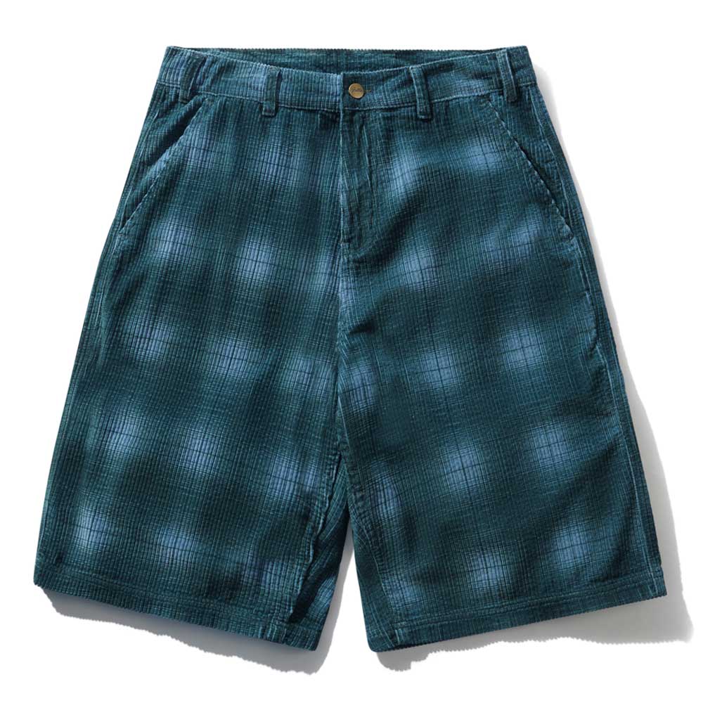 Cord Work Blue Plaid Corduroy Shorts Butter Goods – Southside