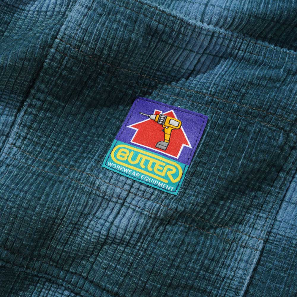 Cord Work Blue Plaid Corduroy Shorts Butter Goods – Southside