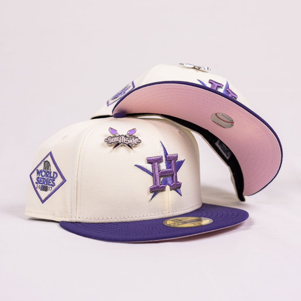 Creator Pack Iridescent Purple Houston Astros New Era Hat 5950 Fitted