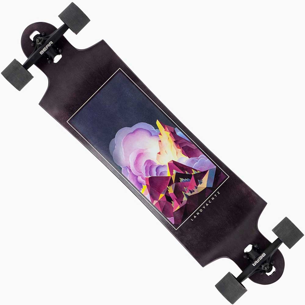 Crown Peak Switchblade 38 Landyachtz Complete Skateboard