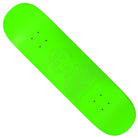 The Curren Caples Embossed Photo 8.25 FA Skateboard Deck Green showcases a vibrant green color with an engraved outline of a person’s face and upper body in a high-collared shirt or sweater. Inspired by Curren Caples’ signature style, this professional-quality deck is ideal for skaters who value unique graphics and exceptional design.
