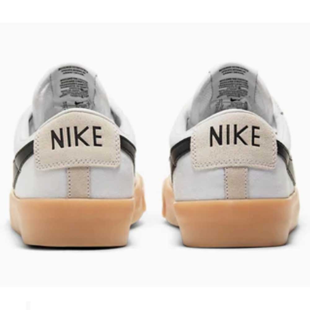 DC7695100 White Black White Blazer Low GT Pro Nike SB Suede Shoes