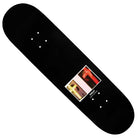 The Dead Ringer Troy Gipson Pro 8.25 Red Violet Skateboards Deck features two abstract, colorful rectangles side by side near the center, with "VANLEST" and "THINK" written below them.
