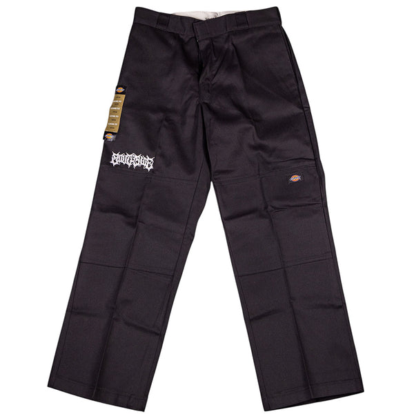 Black Southside Texas Icon Dickies Loose Fit Double Knee Pant