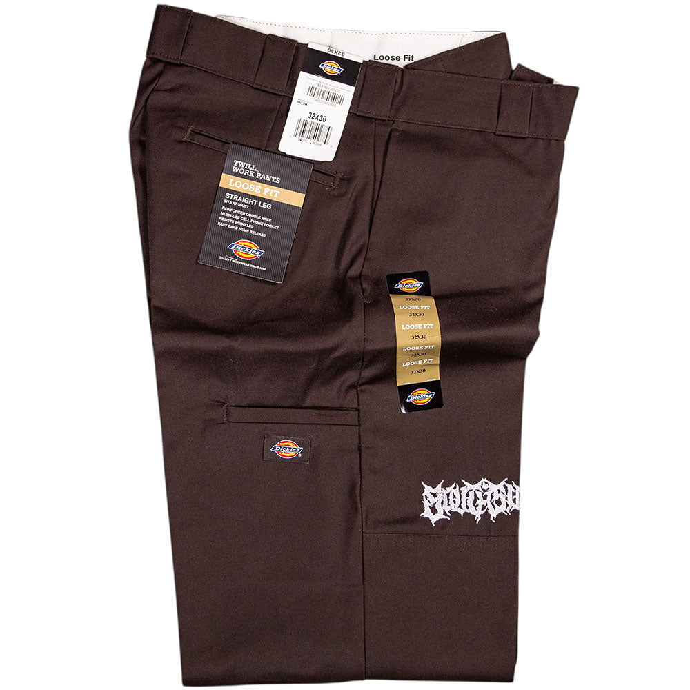 Dark Brown Southside Texas Icon Dickies Loose Fit Double Knee Pant