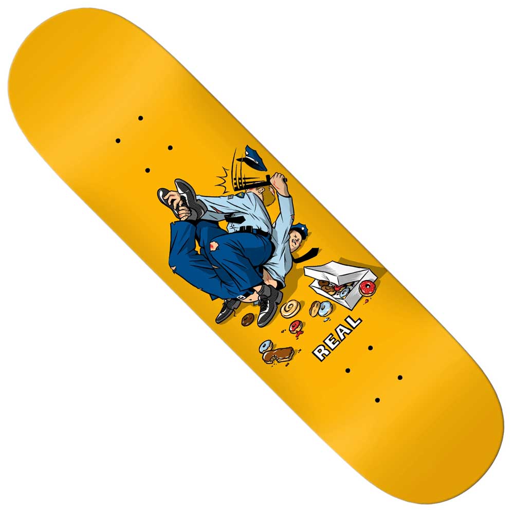 Double Duty Cops 8.25 Easy Rider Real Skateboard Deck