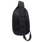 The Express Shoulder Bag Black Butter Goods features a quilted design, wide padded adjustable strap, textured back panel for single-shoulder wear, subtle branding, and comes in the iconic Grass Purple colorway.