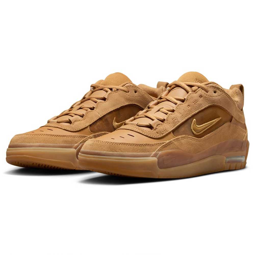 FB2393200 Flax Brown Air MAX Ishod Nike SB Leather & Suede