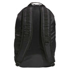 The FSBS Backpack KS6814 Black from Adidas Skateboarding is displayed from the back, featuring two padded shoulder straps, a mesh back panel, and a top carrying handle—crafted as an everyday backpack to carry all your essentials.