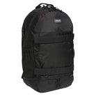 The FSBS Backpack KS6814 Black from Adidas Skateboarding is a versatile backpack featuring a zippered main compartment, front zipper pocket, side pockets, and a small Adidas logo patch on the front—ideal for daily use or as your go-to skateboarding backpack.