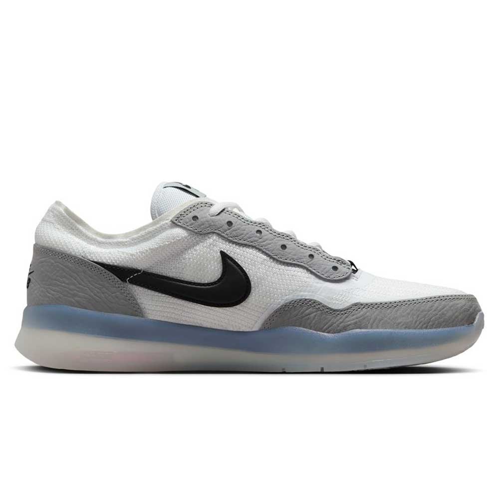 FV8493004 Grey White PS8 Nike SB Leather Knit Shoes