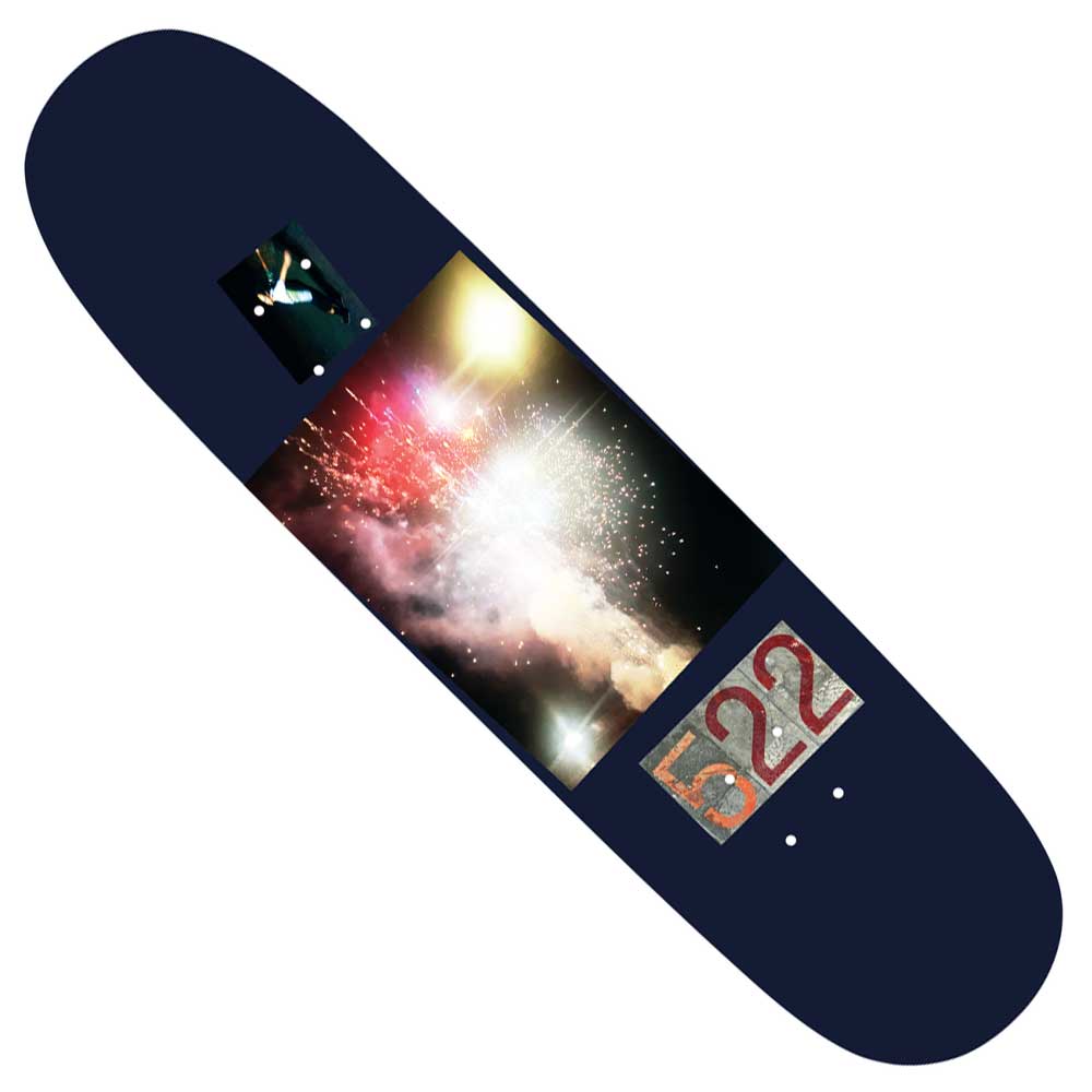 Fireworks Troy Gipson Pro 8 Violet Skateboards Shaped Deck