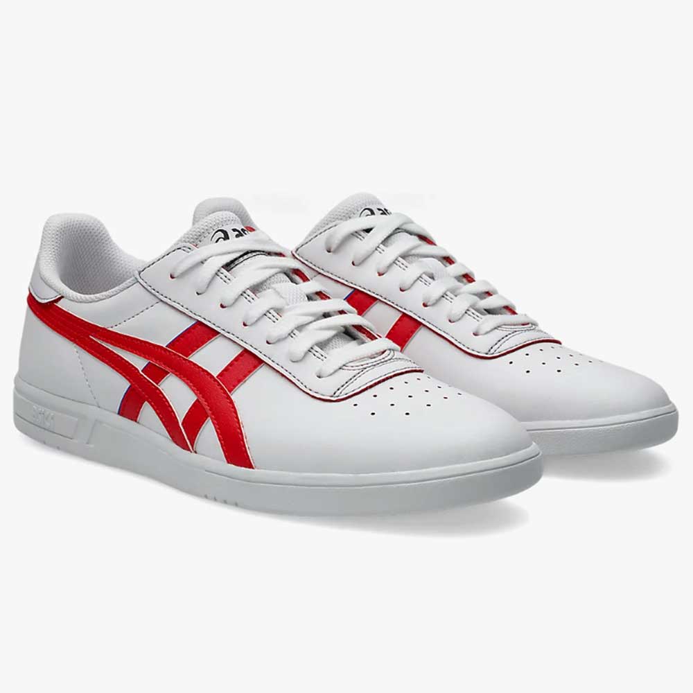 ASICS ラグビーシューズ ホワイト/レッド Gel Vikka Pro Asics White Electric Red 1203B086 Leather