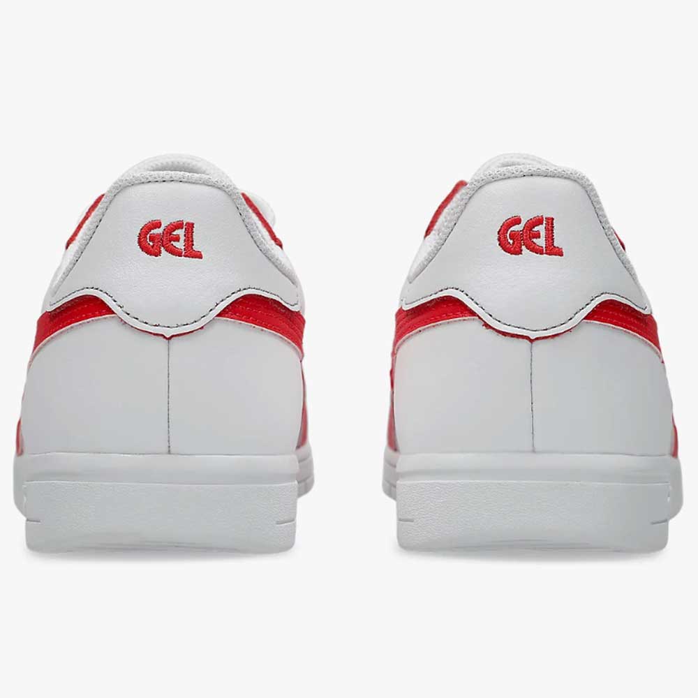 ASICS ラグビーシューズ ホワイト/レッド Gel Vikka Pro Asics White Electric Red 1203B086 Leather