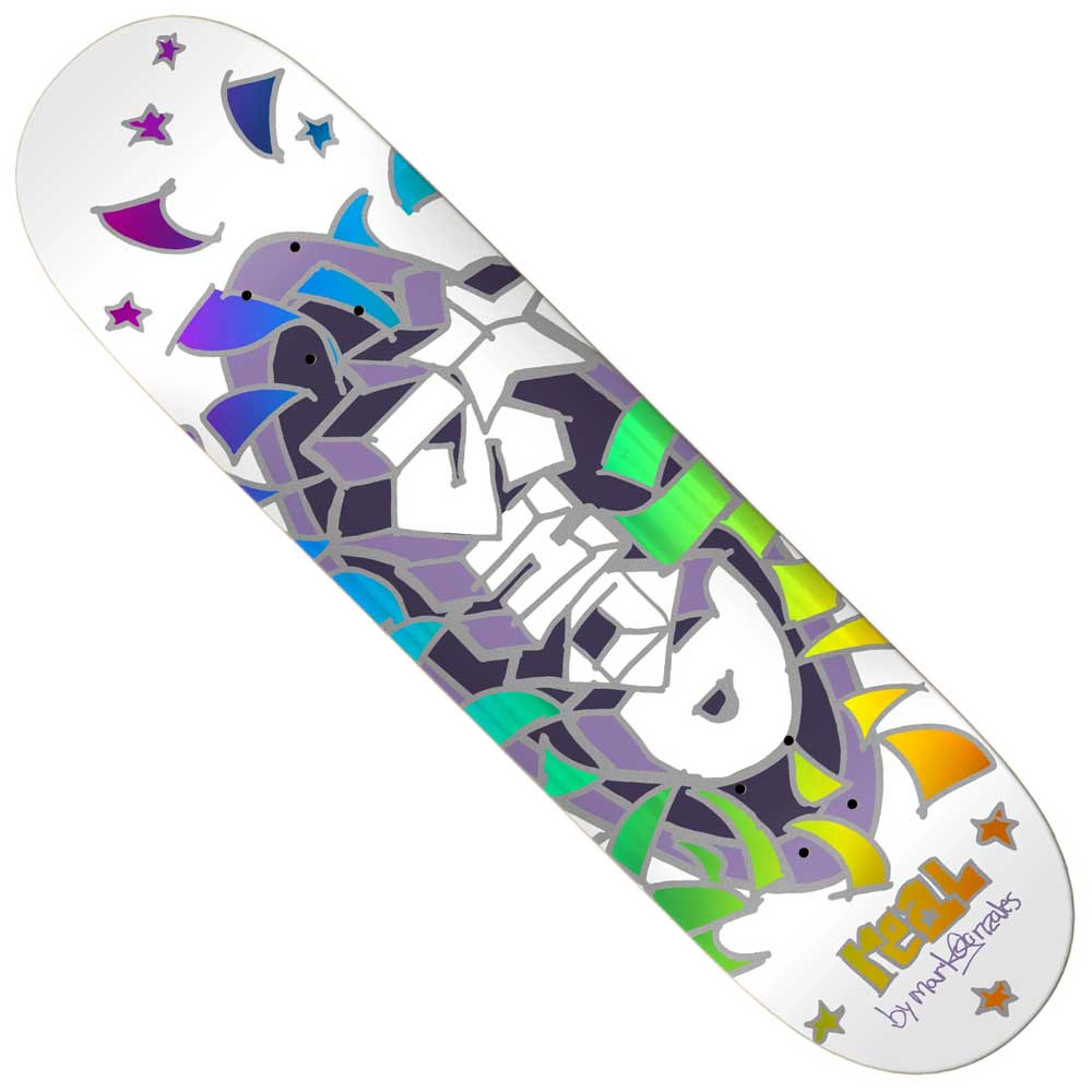 Gonz Oval Party Edition Ishod 8.25 Full SE Real Skateboard Deck
