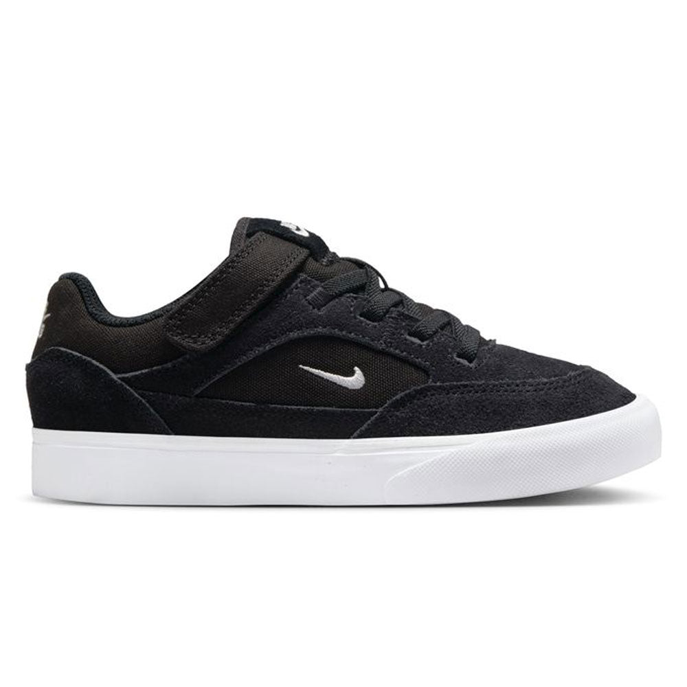 HF1206001 Black White YOUTH Malor PS Nike SB Shoes