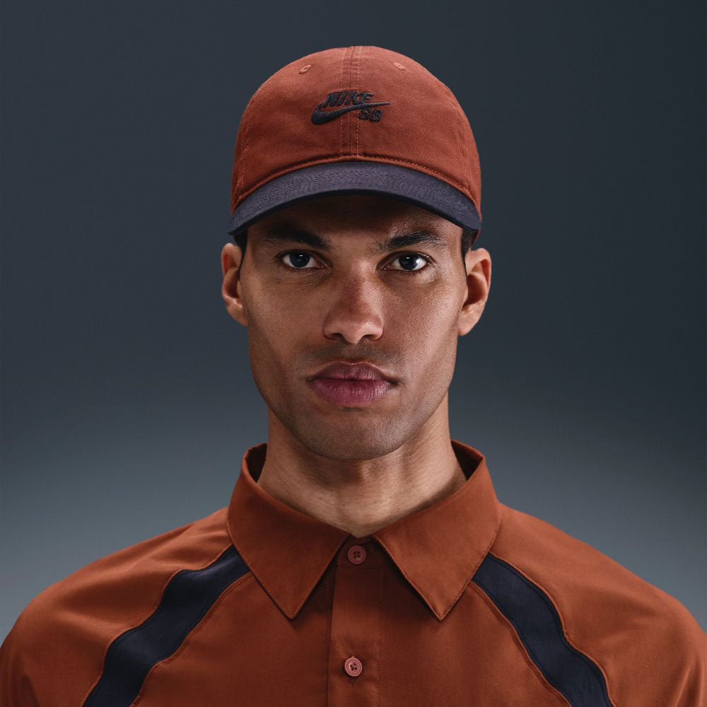 HF7278245 Brown Black Skate Club Hat Nike SB Embroidered