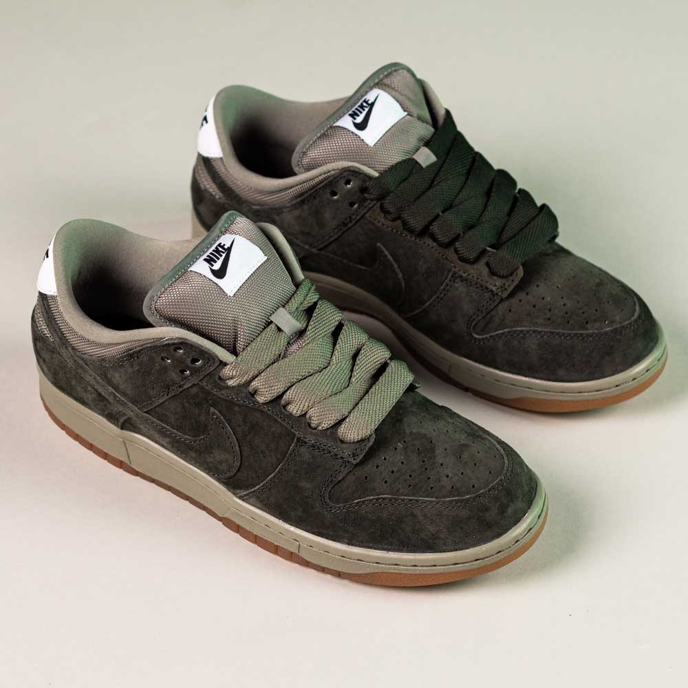 Nike SB Dunk Low Pro B Sequoia③ Nike SB Dunk Low Pro B Shoes Sequoia/Lt Army-White | Skate