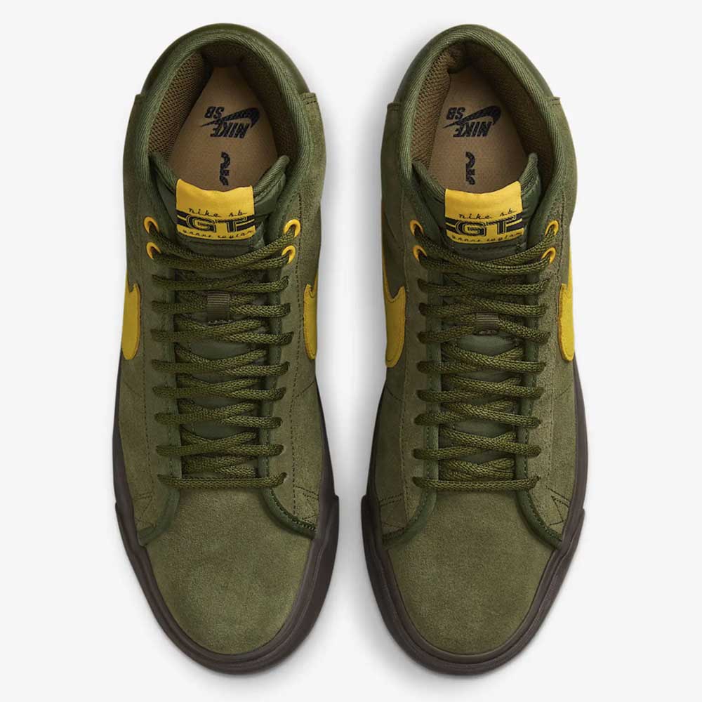 HM5838300 Anti Hero Rough Green Amarillo Blazer Mid Nike SB