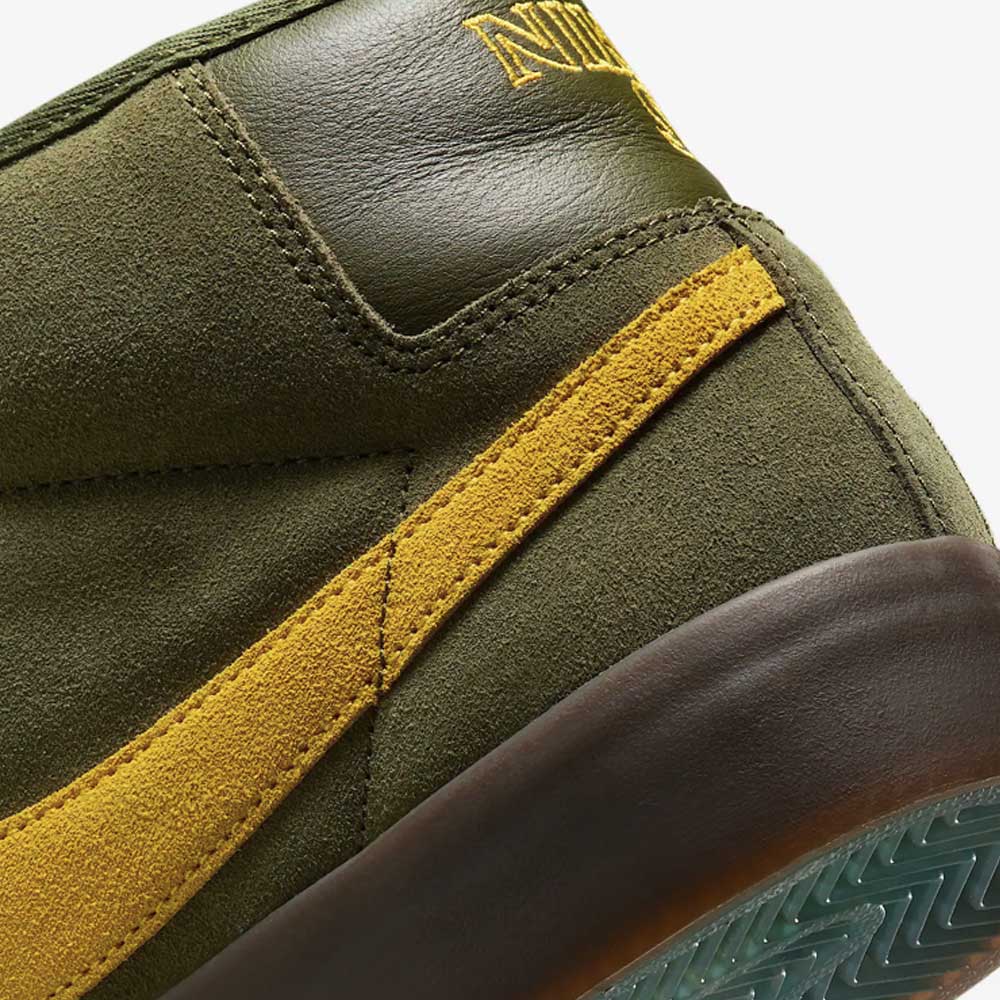 HM5838300 Anti Hero Rough Green Amarillo Blazer Mid Nike SB
