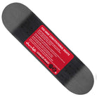 The Herrera Know Your Rights 8.37x32 Chocolate Skateboards Deck is black with a red center sticker listing constitutional rights in white text, featuring Herrera, Chocolate, and Legalize Peace logos at the bottom.