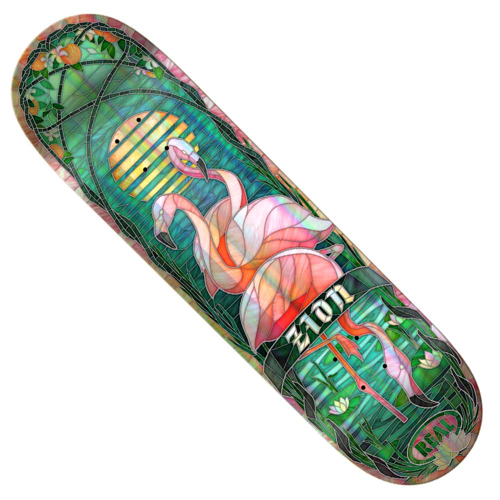 Holographic Cathedral Zion 8.38x32.25 Real Skateboard Deck