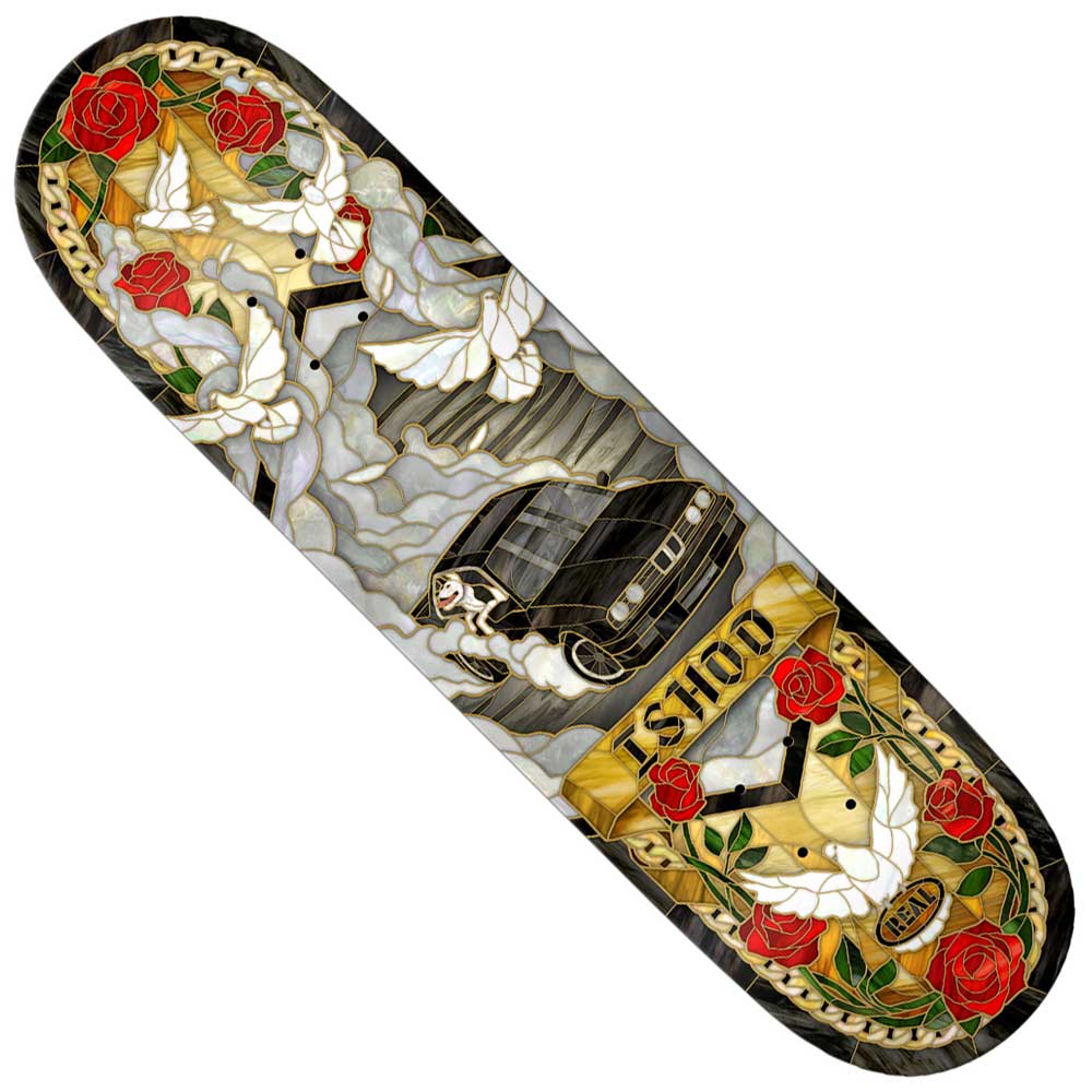 Ishod Cathedral 8.5x32.2 Twin Tail Real Skateboard Deck