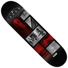 The Ishod Photos Twin Tail SLICK 8.3x32.2 Real Skateboard Deck features Ishod's name at the top, the Real logo at the bottom, and a collage of black, red, and silver-toned urban photos in the center.