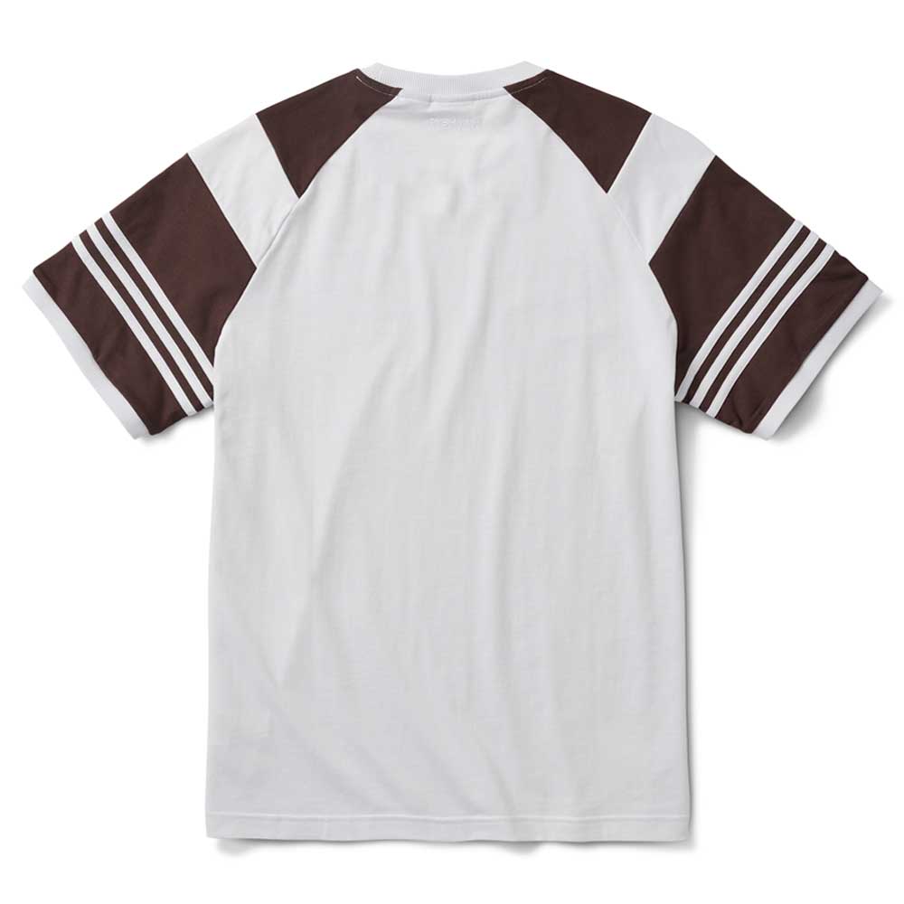 JP1160 Crystal White Dark Brown Tyshawn Tee Adidas JP1160 Crystal White Dark Brown Tyshawn Tee Adidas