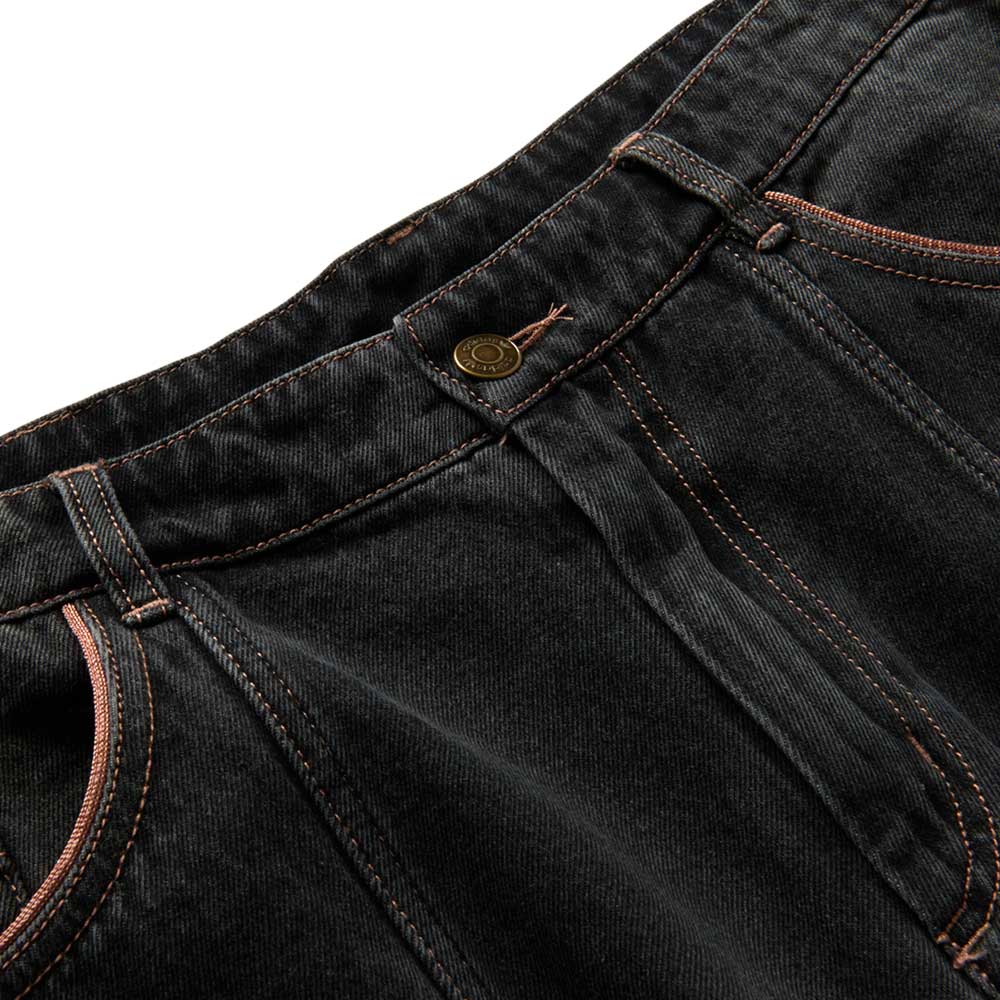 JX5468 Tyshawn Black Denim Shorts Adidas Skateboarding – Southside