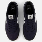 The Jamie Foy Eclipse White 306 NSN New Balance Numeric Suede Skateboarding Shoes feature a navy blue suede upper, white side logos, black laces, and tongue labels—offering pro-level, stylish vulcanized performance for skaters.