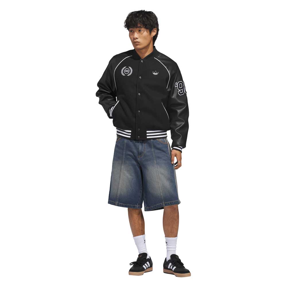 KE7075 Tyshawn Indigo Denim Shorts Adidas Skateboarding
