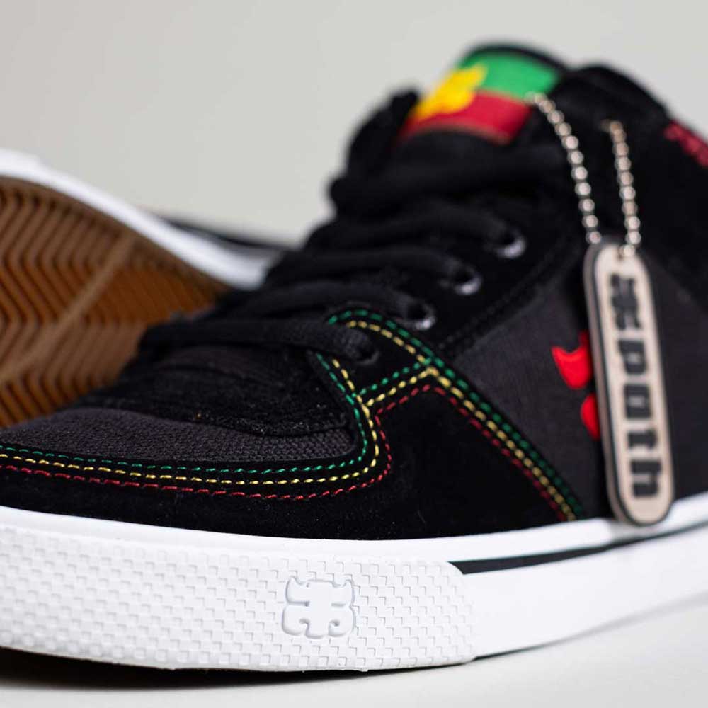 Kenny Reed Mid Vulc Rasta Suede I Path Shoes Skateboarding