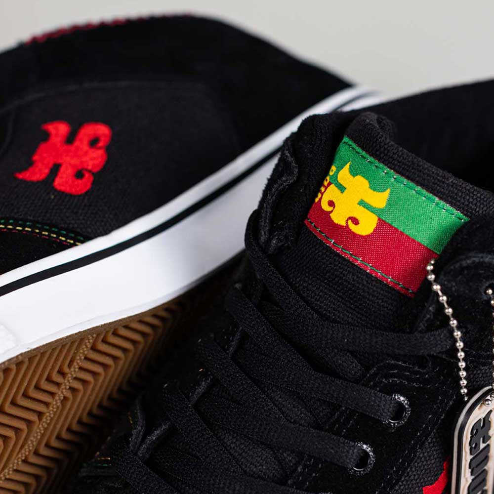 Kenny Reed Mid Vulc Rasta Suede I Path Shoes Skateboarding