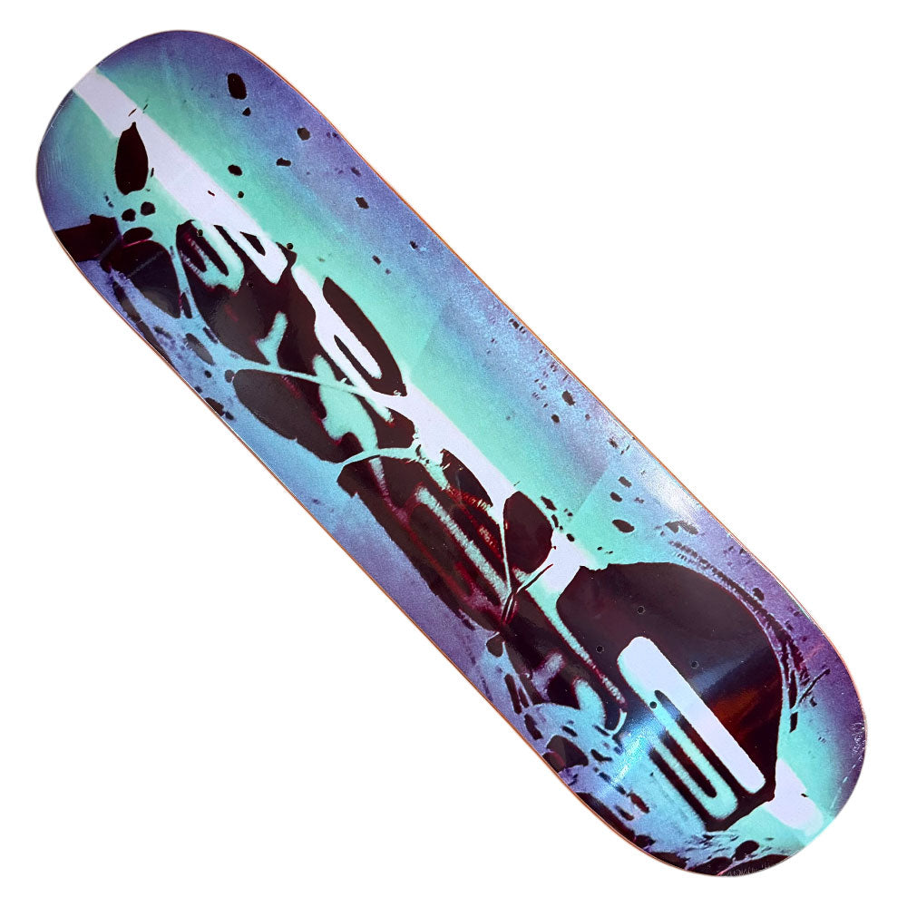 Lazer Deck 8.25x31.9 Late Nite Stars Skateboard Multi Color