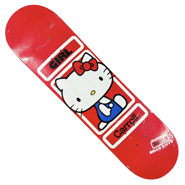 Mike Carroll Hello Kitty Gen 1 Girl Skateboards Deck 7.875x31.2