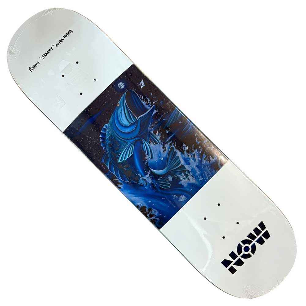 Moon Fish Ryan Jimmy Graham 8.25 Skateboard Deck